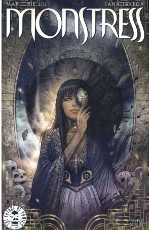 Monstress 12 published by Image with cover art by Sana Takeda
