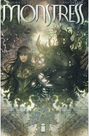 Monstress 13 published by Image with cover art by Sana Takeda
