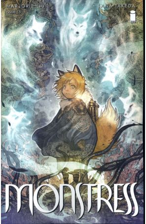 Monstress 15A published by Image with cover art by Sana Takeda
