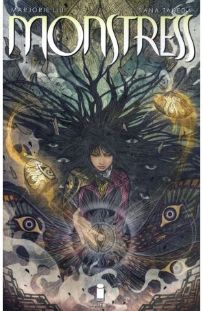 Monstress 18 published by Image with cover art by Sana Takeda