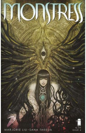 Monstress 4 (2nd) published by Image with cover art by Sana Takeda