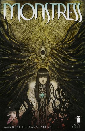 Monstress 4 published by Image with cover art by Sana Takeda