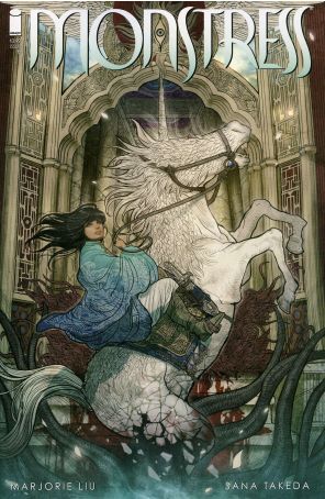 Monstress 6 published by Image with cover art by Sana Takeda
