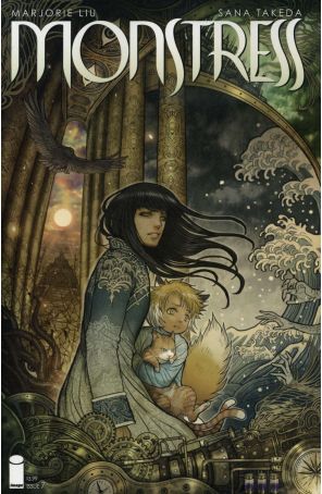 Monstress 7 published by Image with cover art by Sana Takeda