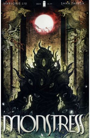 Monstress 8 published by Image with cover art by Sana Takeda