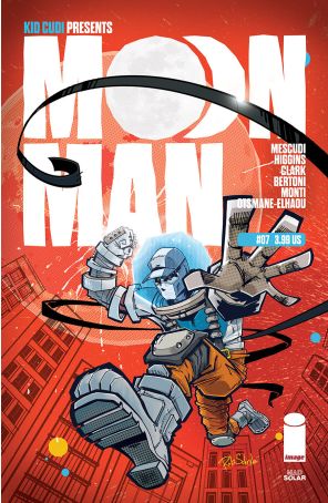 Moon Man 7A published by Image with cover art by Rob Schrab