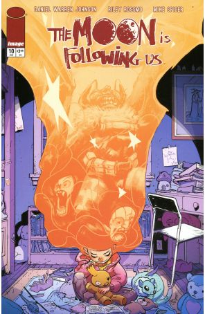 The Moon is Following Us 10A published by Image with cover art by Riley Rossmo