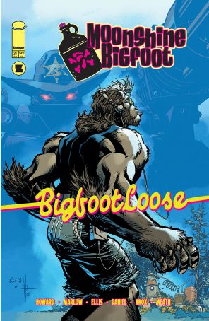 Moonshine Bigfoot 3 published by Image with cover art by Zach Howard, Nelson Daniel, and Steve Ellis