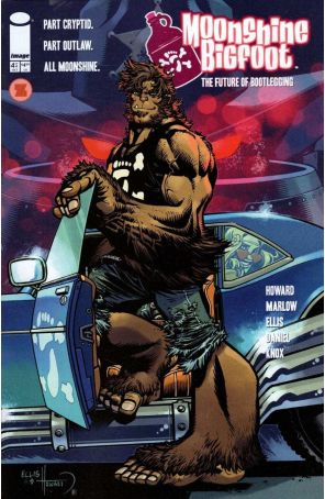 Moonshine Bigfoot 4 published by Image with cover art by Steve Ellis, Zach Howard, and Nelson Dániel