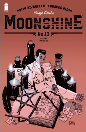 Moonshine 13 (2nd) published by Image with cover art by Eduardo Risso