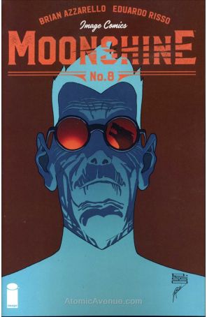 Moonshine 8A published by Image with cover art by Eduardo Risso