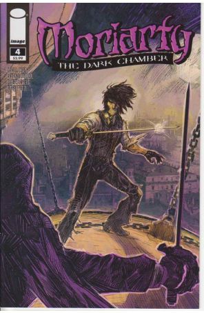 Moriarty 4 published by Image with cover art by Anthony Diecidue