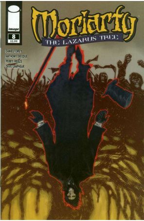 Moriarty 8 published by Image with cover art by Anthony Diecidue
