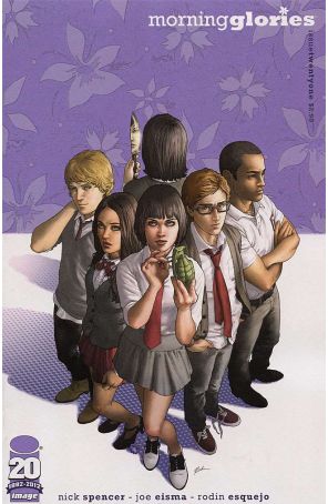 Morning Glories 21 published by Image with cover art by Rodin Esquejo