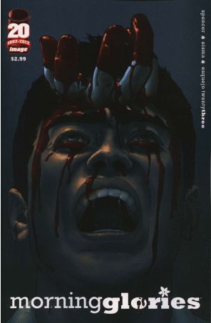 Morning Glories 23 published by Image with cover art by Rodin Esquejo