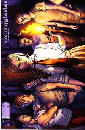 Morning Glories 25A published by Image with cover art by Rodin Esquejo