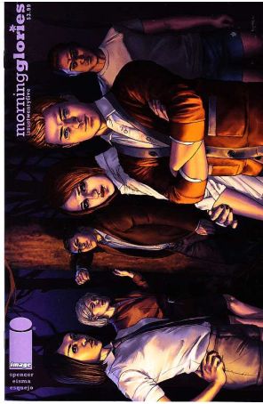Morning Glories 25B published by Image with cover art by Rodin Esquejo