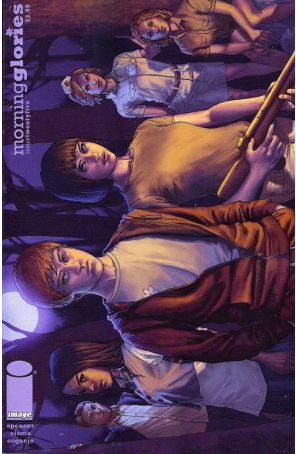 Morning Glories 25 published by Image with cover art by Rodin Esquejo