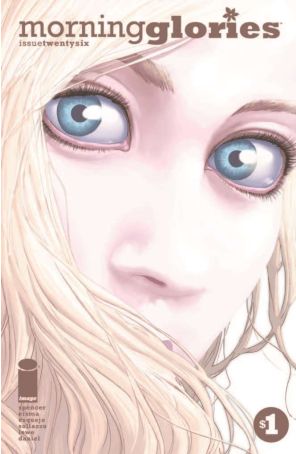 Morning Glories 26 published by Image with cover art by Rodin Esquejo