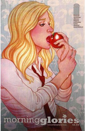 Morning Glories 27B published by Image with cover art by Jenny Frison