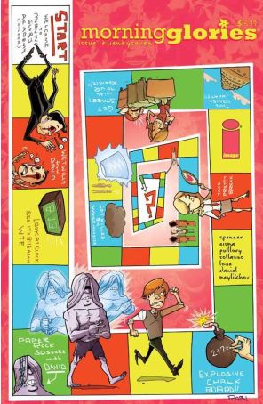 Morning Glories 27C published by Image with cover art by Rob Guillory