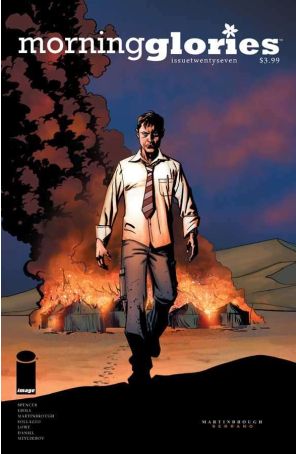 Morning Glories 27D published by Image with cover art by Shawn Martinbrough