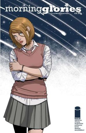 Morning Glories 27E published by Image with cover art by Jamie McKelvie