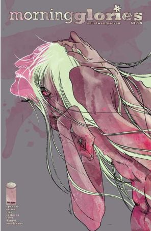 Morning Glories 27G published by Image with cover art by Emma Rios