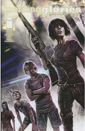Morning Glories 28B published by Image with cover art by Mehdi Cheggour