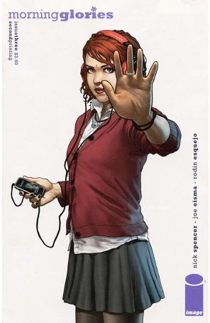 Morning Glories 3 (2nd) published by Image with cover art by Rodin Esquejo