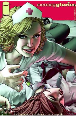 Morning Glories 3 published by Image with cover art by Rodin Esquejo
