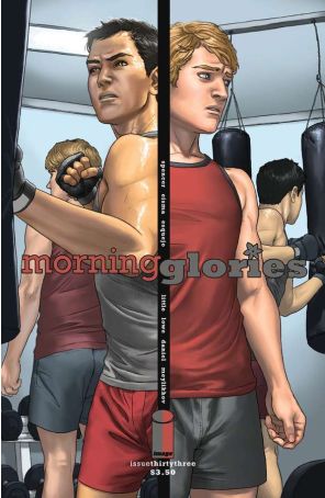 Morning Glories 33 published by Image with cover art by Rodin Esquejo