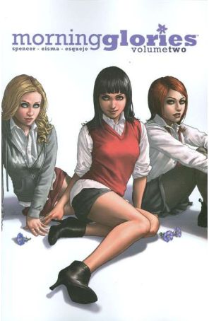 Morning Glories TPB 2 (2nd) published by Image with cover art by Rodin Esquejo