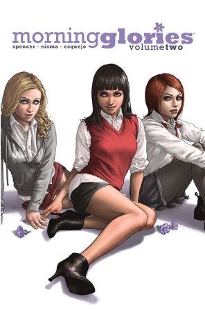 Morning Glories TPB 2 published by Image with cover art by Rodin Esquejo