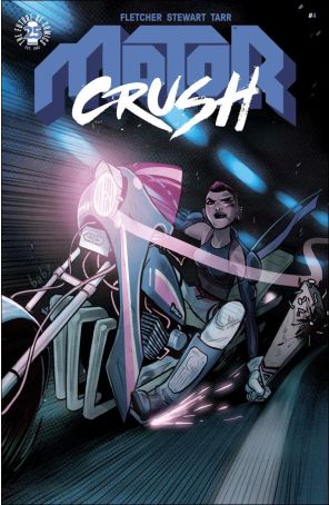 Motor Crush 4A published by Image with cover art by Babs Tarr