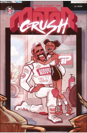 Motor Crush 6A published by Image with cover art by Babs Tarr