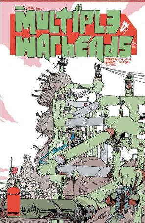 Multiple Warheads: Alphabet to Infinity 4 published by Image with cover art by Brandon Graham