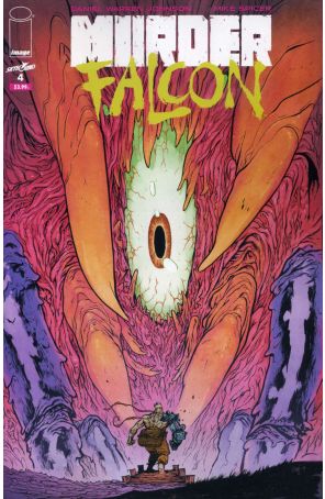 Murder Falcon 4A published by Image with cover art by Daniel Warren Johnson