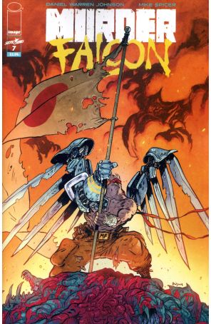 Murder Falcon 7A published by Image with cover art by Daniel Warren Johnson