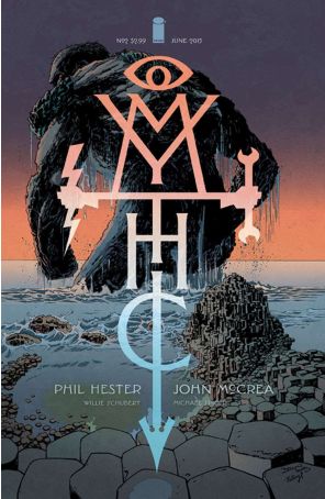 Mythic 2B published by Image with cover art by Declan Shalvey