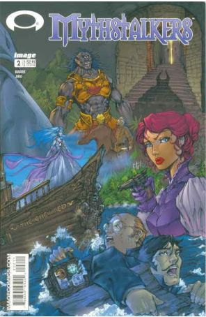 Mythstalkers 2 published by Image with cover art by Jiro