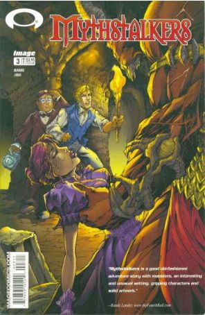 Mythstalkers 3 published by Image with cover art by Jiro