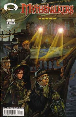 Mythstalkers 4 published by Image with cover art by Jiro