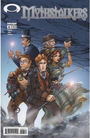 Mythstalkers 6 published by Image with cover art by Jiro