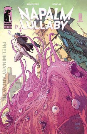Napalm Lullaby 5B published by Image with cover art by André Lima Araújo