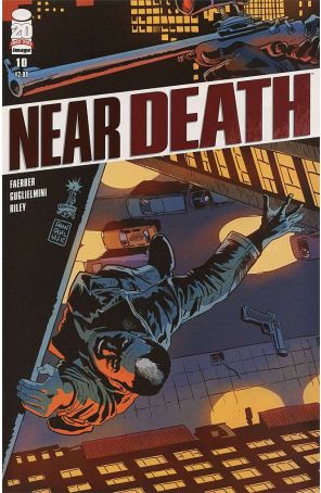 Near Death 10 published by Image with cover art by Francesco Francavilla