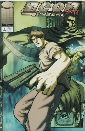 Neon Cyber 8 published by Image with cover art by Sigmund Torre
