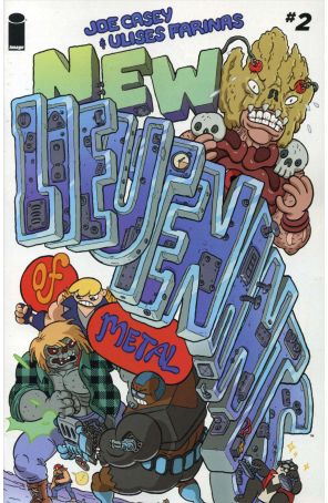 New Lieutenants of Metal 2 published by Image with cover art by Ulises Farinas