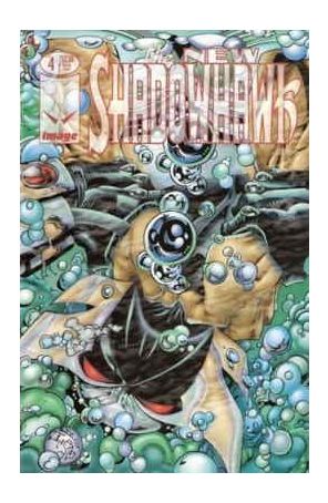 The New Shadowhawk 4 published by Image with cover art by James W. Fry III