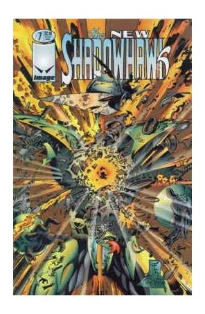 The New Shadowhawk 7 published by Image with cover art by James W. Fry III